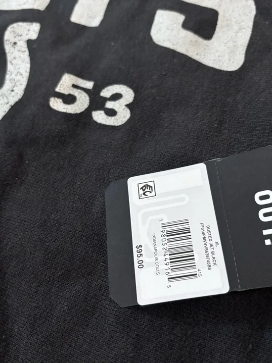 Indianapolis Colts 47 Brand Sweatshirt Size XL NWT - Picture 3 of 3